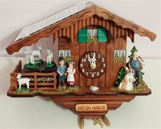 52. Heidi Haus Cuckoo Clock