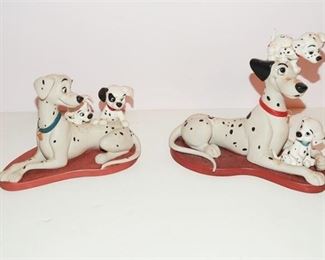 65. Pair of Figurines from Disneys 101 Dalmatians