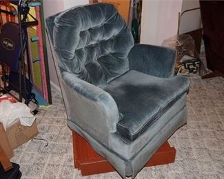 82. Upholstered Club Chair by PreVue