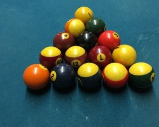 Billiard balls