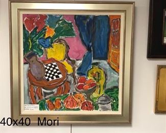 Pierre Mori, "Chess Board Still LIfe" c. 2015