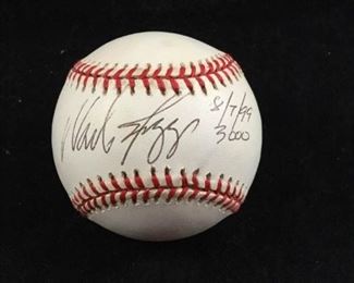 Wade Boggs Autographed Baseball