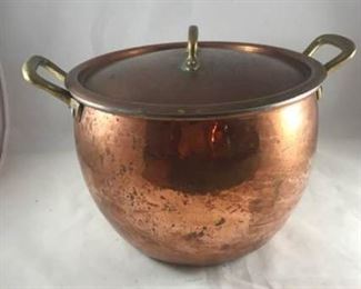 Copper 8 Quart Pot
