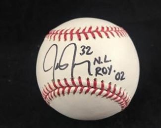 Jason Jennings Autographed Baseball