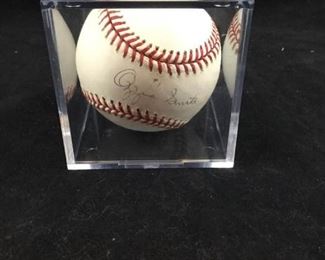 Ozzie Smith Autographed Baseball