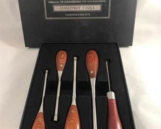 Parallel Tip Screwdrivers for Woodworking