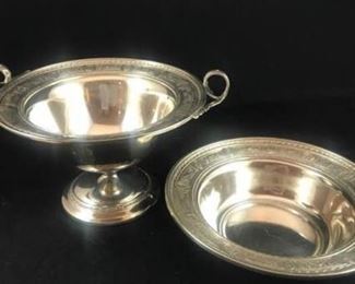 Sterling Silver Baptismal Cup and Bowl