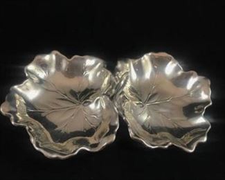 Sterling Silver Double Leaf Candy Fish