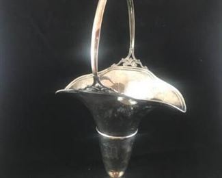 Sterling Silver Handled Vase