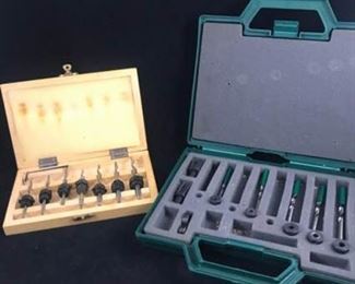 Two Box Sets of Drill Bits