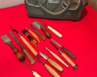 Woodcraft Bag with Tools