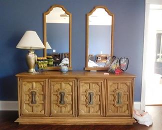 Dresser and Mirrors