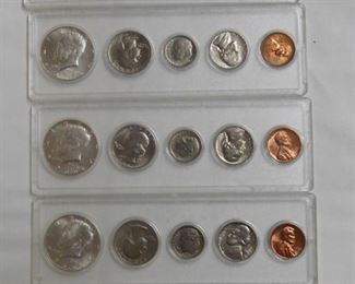 1964 - 1968 Kennedy Sets