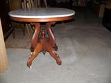 Victorian Marble Top Table