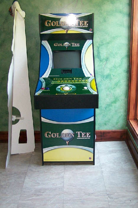 GOLDEN TEE (CLUB HOUSE EDITION) ARCADE GAME-LIKE-NEW