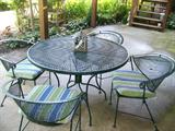 vintage patio set