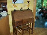 ANTIQUE SEC/DESK