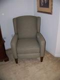 Upholstered Side Recliner Chair
