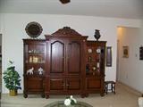 Stunning Mahogany Entertainment Center