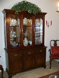 Lovely, lighted Mahogany China Cabinet