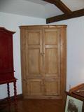 Oak Corner Cabinet