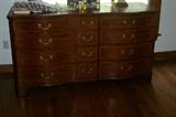 dresser with matching high boy