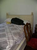 double bed with mattress