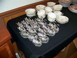 Salt Cellers with spoons