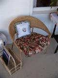 wicker chair
