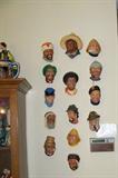 Collection of English "Bossons"l Plaques