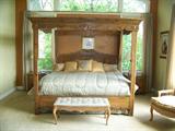 Stunning King Size Bedroom Suite-with mattress; dresser and dresser with mirror