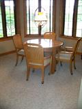 Kitchen set -chairs on casters