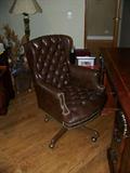 Leather Desk Chair