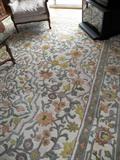 Chindia Hand Painted and hand woven carpet
