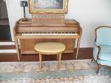 Upright Piano and Bench