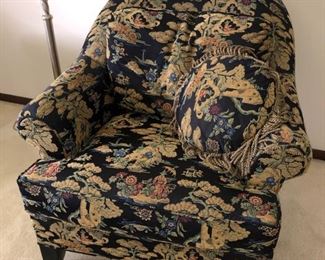 2 upholstered Ethan Allen chairs