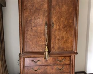 Matching American Drew armoire 