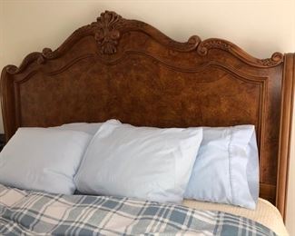American Drew king bed frame......