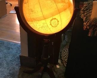 Replogle lighted globe