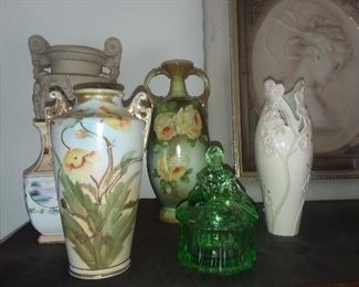 Porcelain & Stone Vases