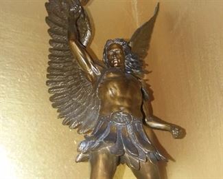 Michael The Defender Of God Bronze Figurine (The Franklin Mint)