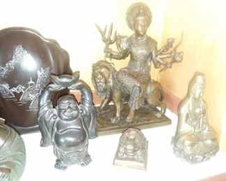 Bronze & Metal Asian Themed Figurines