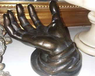 Bronze Hand Statue