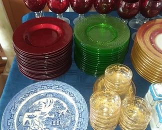 Assorted Dishware & Glassware