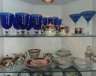Assorted China & Glassware