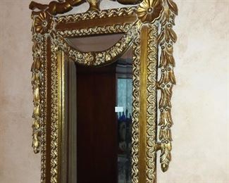 Carved Gilded Mirror