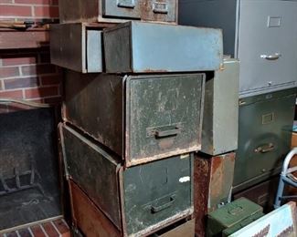 Old File Boxes