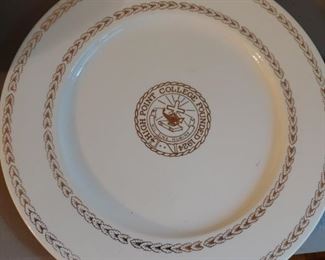 Vintage High Point College Plate