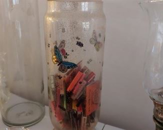 Retro Butterfly Decanter