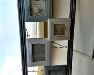 4 Frame - 4 Rope Multi Picture Frame - Distressed Look https://ctbids.com/#!/description/share/167308